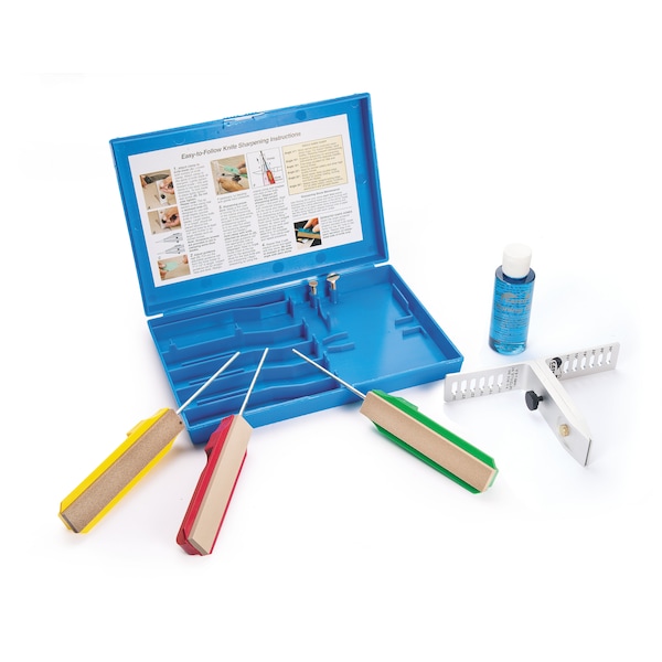 Bear & Sons Cutlery 2023 Gatco 3-Stone Knife Sharpening System - GAT-10003