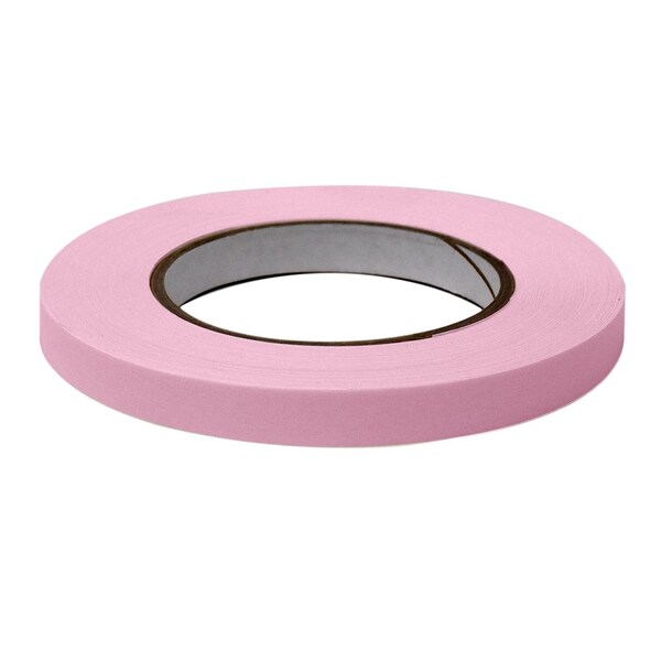 Globe Scientific Labeling Tape, 1/2" x 60yd per Roll, 6 Rolls/Case, Red, 6PK - LT-05X60R