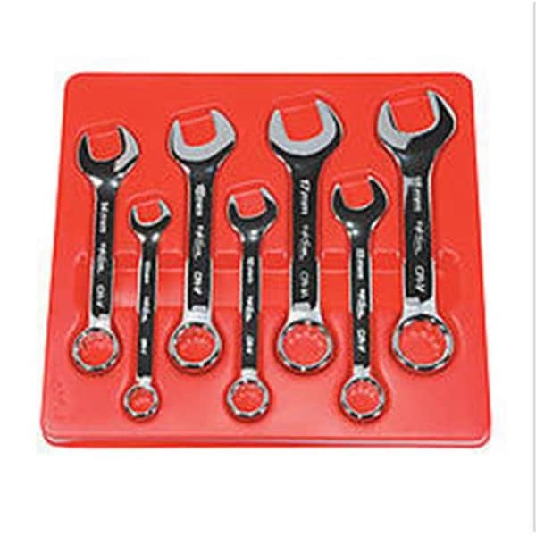K-Tool International Herramienta internacional K KTI41713 12 Puntos de alta pulido Métrica Corta Llave de combinación 13mm - KTI41713
