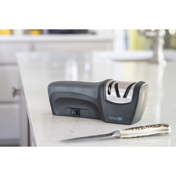 Smiths Consumer Products 2023 Smith'S Edge Compact Electric Knife Sharpener Stainless - SMI-50029