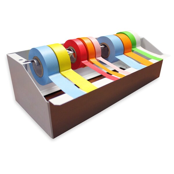 Globe Scientific Labeling Tape Dispenser, for 500", 9-1/2" x 5" - LT-DIS500M