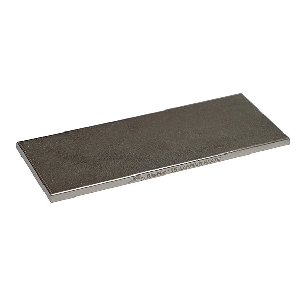 Dmt Lapping Stone, 10 in W, 4 in L, 3/8 in H, Diamond, 95 Grit, Steel - DIAFLAT-95