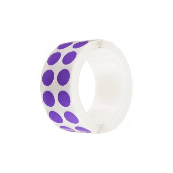 Diversified Biotech Tough-Spots, 1/2" Dia, Lavender, 1000/pk, 1000PK - 247129L