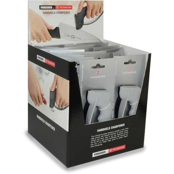 Swiss Army Brands 2023 Victorinox 49018 Kitchen Sharpeners, Handheld Sharpener Display 18 Units Of 49002 - VIC-7.8715-X2