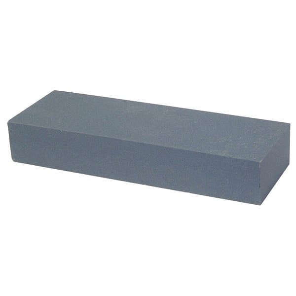 Norton Abrasives Single Grit Benchstone, 8 in W, 2 in L, 1 in H, Silicon Carbide, Gray - 61463685515