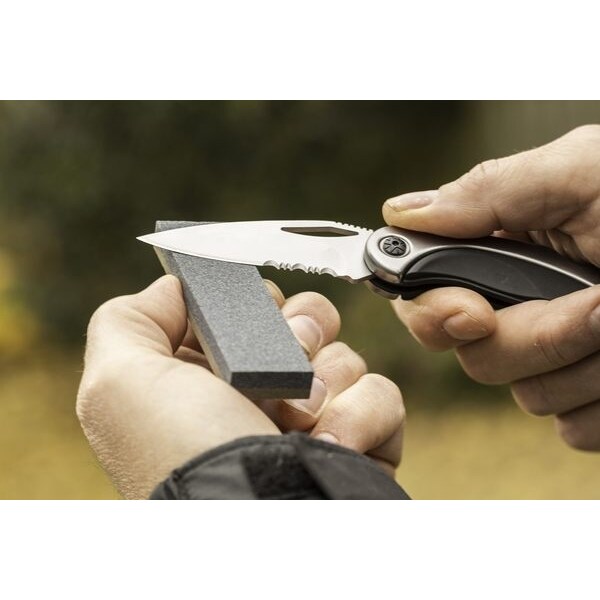 Smiths Consumer Products 2023 Smith'S 4In Dual Grit Sharpening Stone W/Pouch - SMI-50921