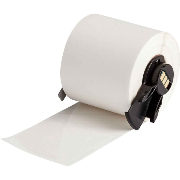 Brady Label, 1 29/32 in W, Indoor, Clear - M6C-1900-430