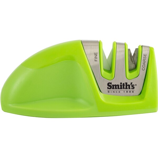 Smiths Consumer Products 2023T Smith'S Smith'S Edge Grip 2-Stage Knife Sharpener Green - SMI-50394