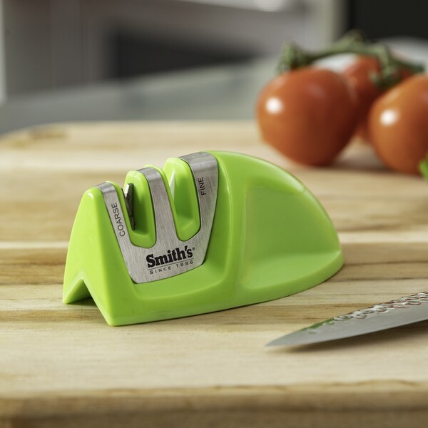 Smiths Consumer Products 2023T Smith'S Smith'S Edge Grip 2-Stage Knife Sharpener Green - SMI-50394