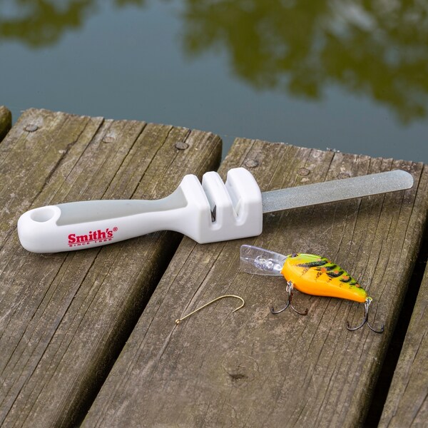 Smiths Consumer Products 2023 Smith'S Lawaia Diamond Hook And Knife Sharpener - SMI-50925
