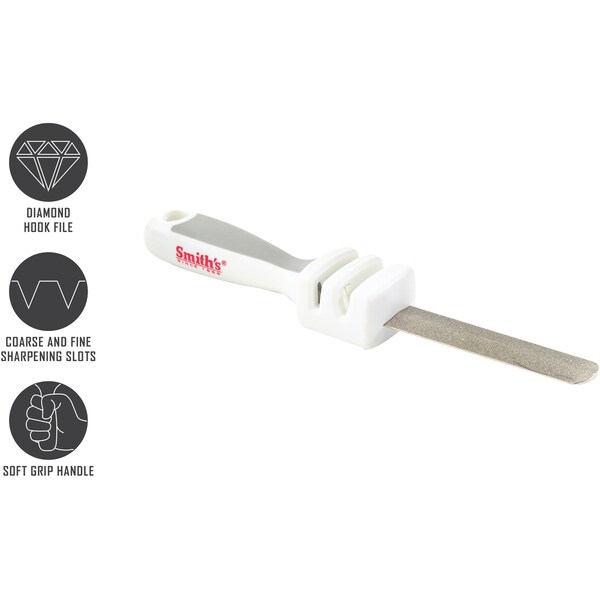 Smiths Consumer Products 2023 Smith'S Lawaia Diamond Hook And Knife Sharpener - SMI-50925
