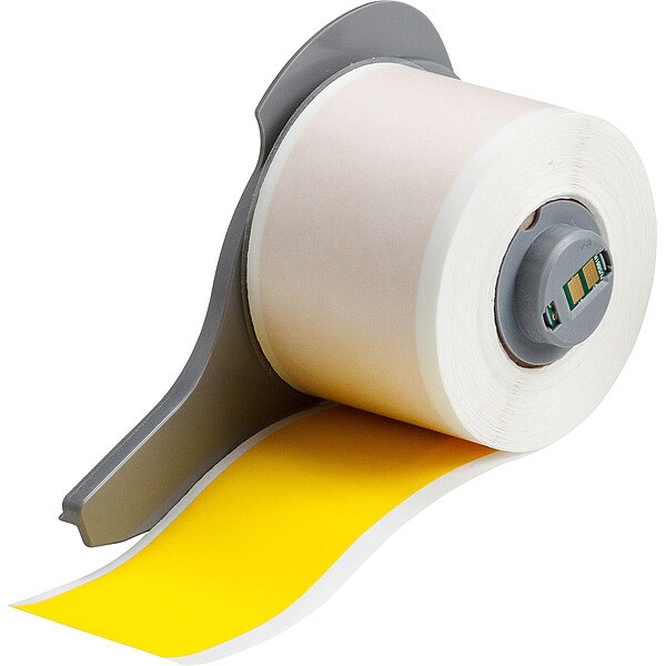 Brady Label, 1 1/2 in W, Yellow - M7C-1500-472-YL