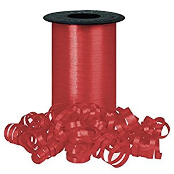 Ggw Presents 0.37 x 250 Yard Ribbon, Lava Red - GG2448778
