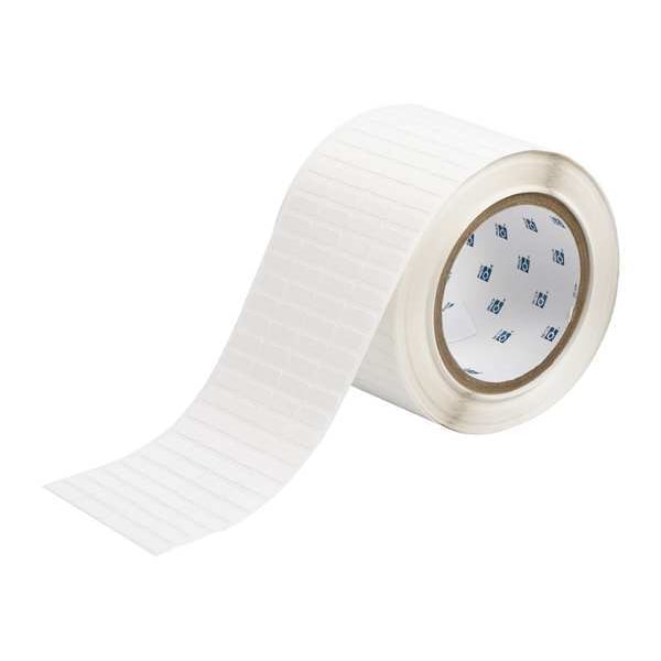 Brady Thermal Transfer Label, White, Labels/Roll: 10,000 - THT-1-498-10