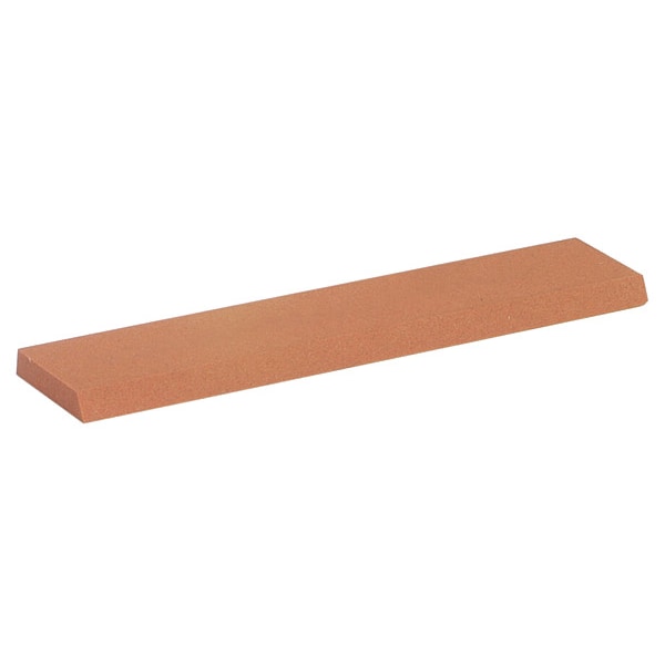 Norton Abrasives Reamer Stone, 5 in W, 1 in L, 3/16 in H, Aluminum Oxide, Brown, Orange - 61463687425