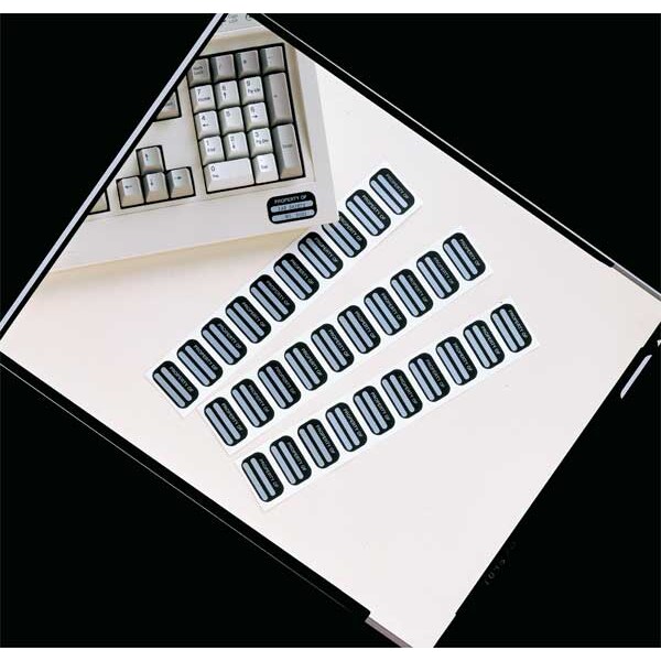 See All Industries Property Identification Label, PK100, PRO-ID - PRO-ID