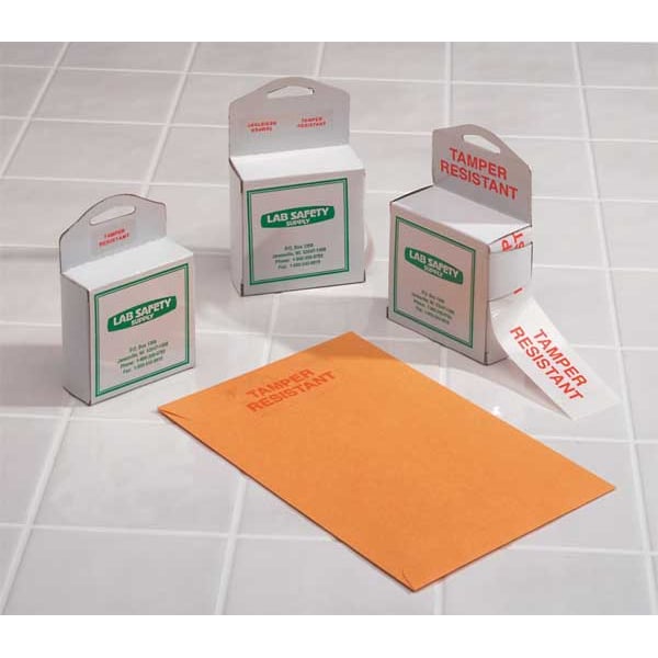 Roll Products Secuirty Tamper Resist Label, PK500 - 48468