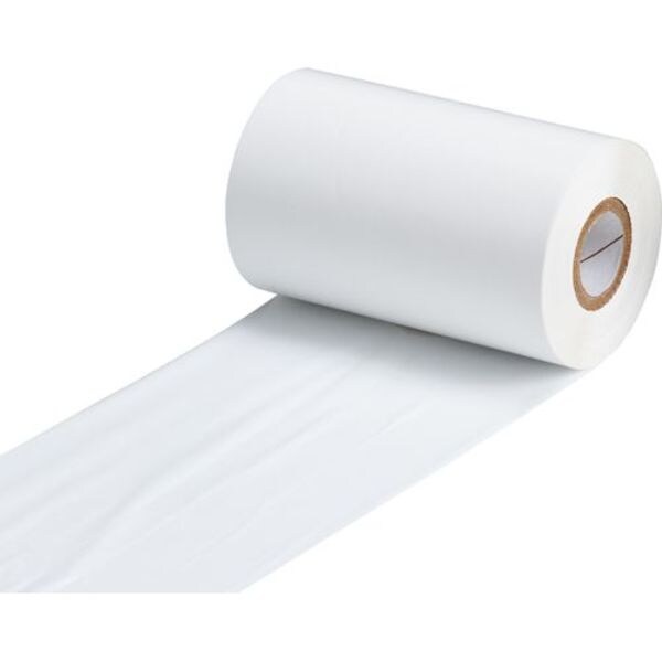 Brady Thermal Transfer Printer Ribbon, 4-21/64" W, 984 ft. L, White - R4407-WT