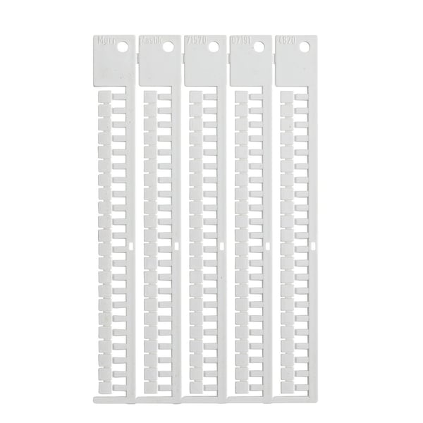 Brady Terminal Block Tag Polycarbonate 5.00 mm H x 5.00 mm W Box of 1430 Pieces, 1430PK - SA4813