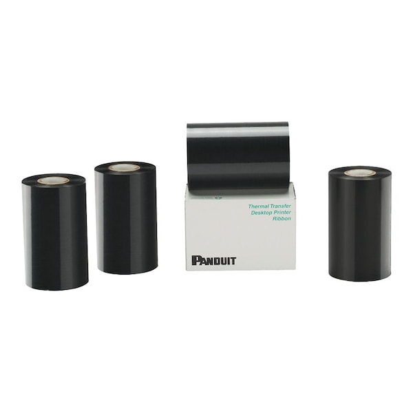 Panduit Resin Thermal Transfer Ribbon, White - RHER4WH