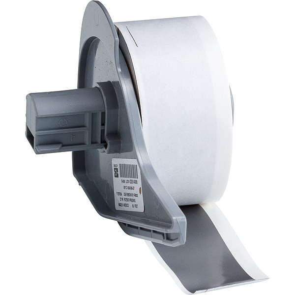 Brady Label, 1 in W, Outdoor, Gray - M7C-1000-595-GY