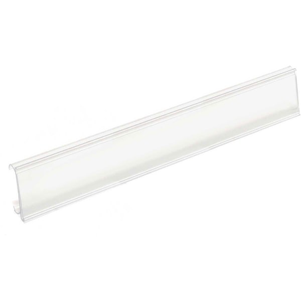 Aigner Index Clear Label Holder 48W x 1-1/4H - WR-12548-BP