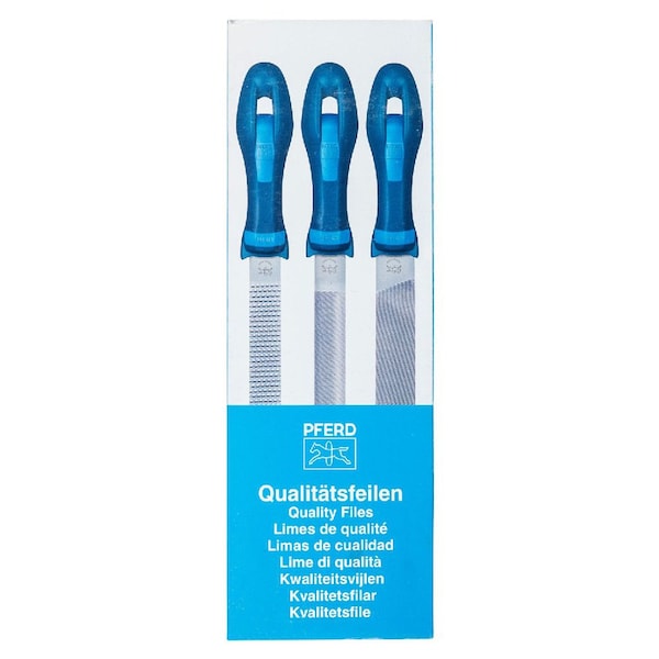 Pferd 16070 8in File Set 3 Pieces, Home/Hobby - 16070-PFERD