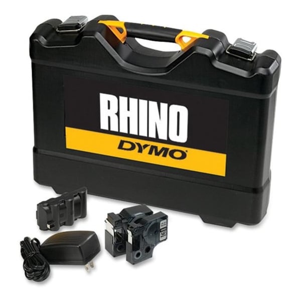 Dymo Portable Label Printer Kit, Rhino, Industrial Label Maker With Carry Case, Single Color - 1756589