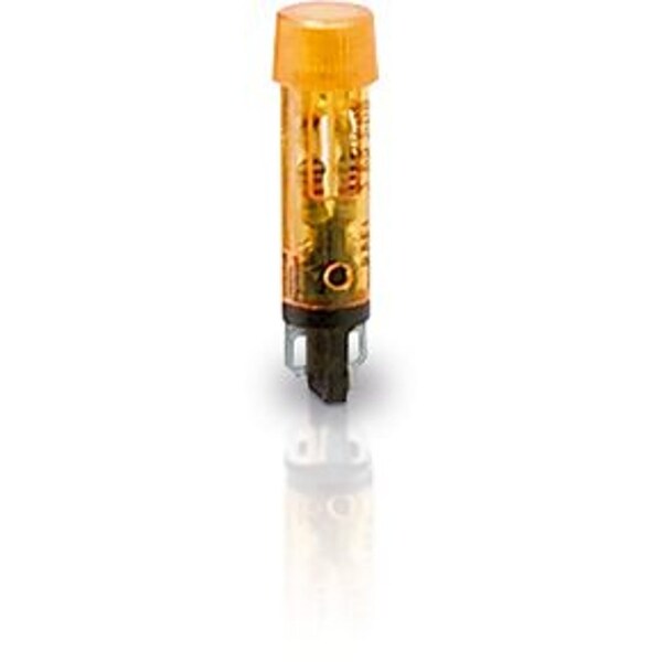Indicador de lámpara de señal LED de montaje en panel Rafi con lente verde de 5 mm - 1.69.508.840/1503