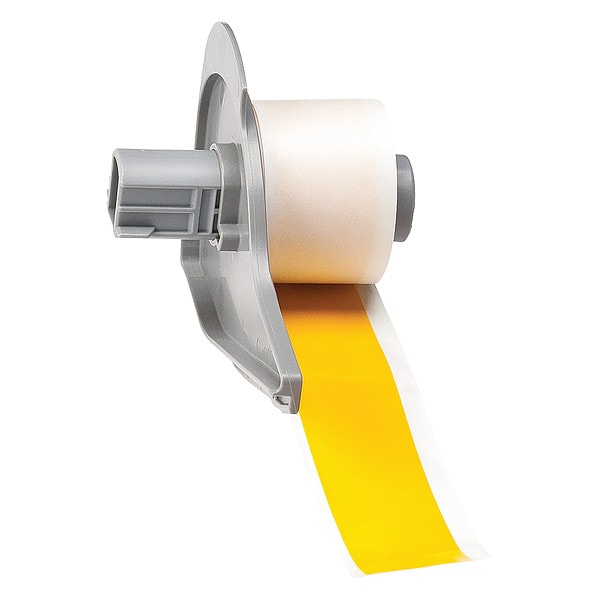 Brady Label, 1 in W, Outdoor, Yellow - M7C-1000-595-YL