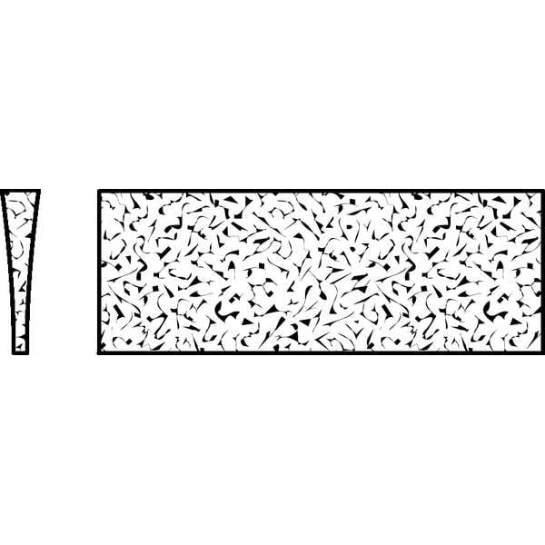 Norton Abrasives Knife Blade Sharpen File, Rect - 61463686775