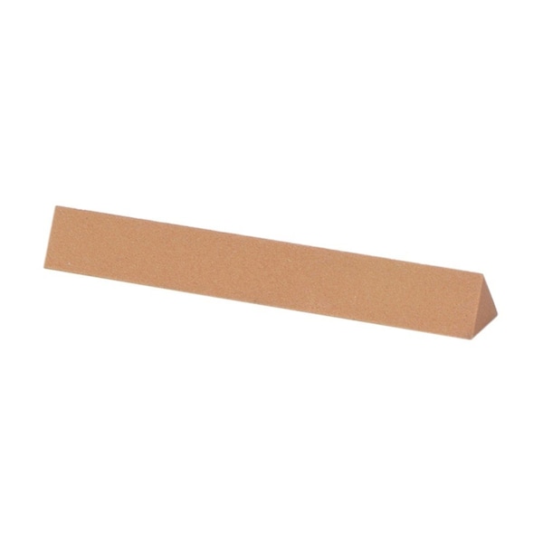 Norton Co Triangular India Stone Sharpening File, Size: 4in. x 1/4in. , Grit: Fine, Aluminum Oxide - 614636-86230