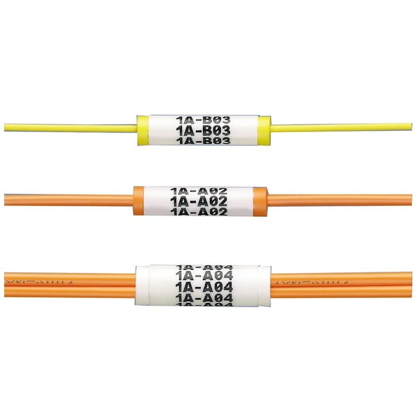 Panduit CBL IDENTIFICATION SLVE ROHSLARGR LABELING SURFACE FOR 2MM, PK 100 - NWSLC-2Y