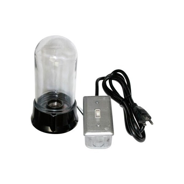 S And H Industries ALC 40235 Cabinet Light Kit, Glass/Steel/Plastic - 40235