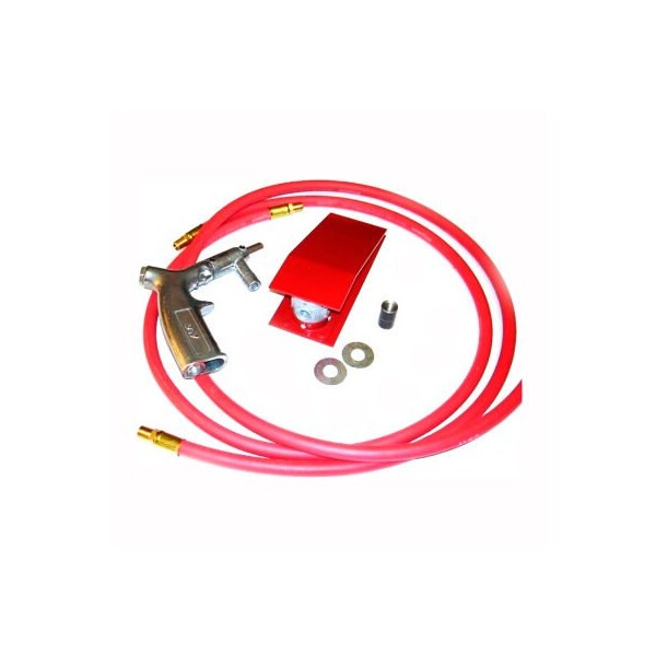 S And H Industries ALC 11666 Foot Pedal Conversion Kit, Cast Aluminum / Rubber/Steel - 11666