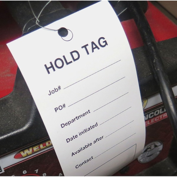 Labeltac Tear-Resistant Tag Stock 4in x 100ft LT4/LTPX, White - LT402TAG