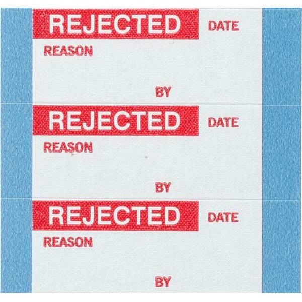Brady Quality Control Labels 0.625" H x, PK 25, WO-1-PK - WO-1-PK