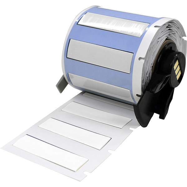 Brady Sleeve, 1 3/4 in W, 7/16 in H, Die-cut - M6-250-175-345-WT