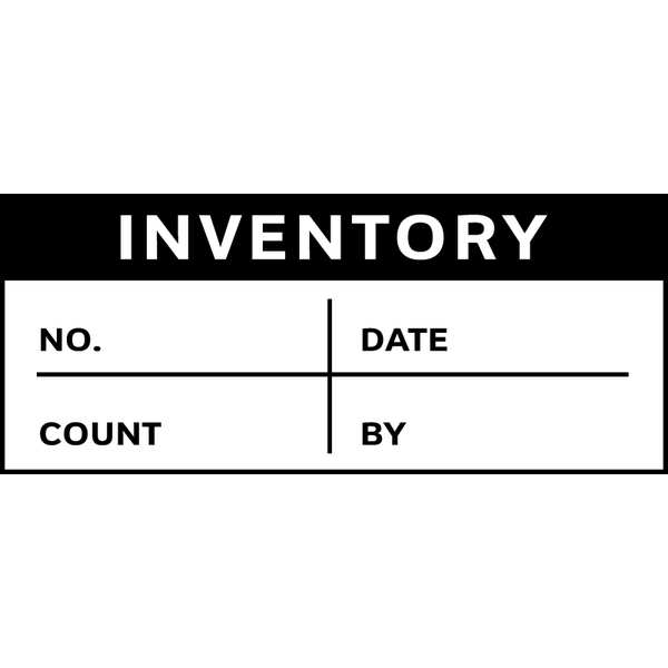 Stranco Inspection Label, English, Inventory, PK350, TCSL2-10743 - TCSL2-10743