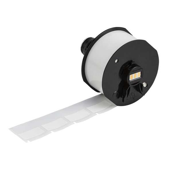 Brady Label Roll, White, Vinyl, 3/4" H, 1/2" W - A62-1-427