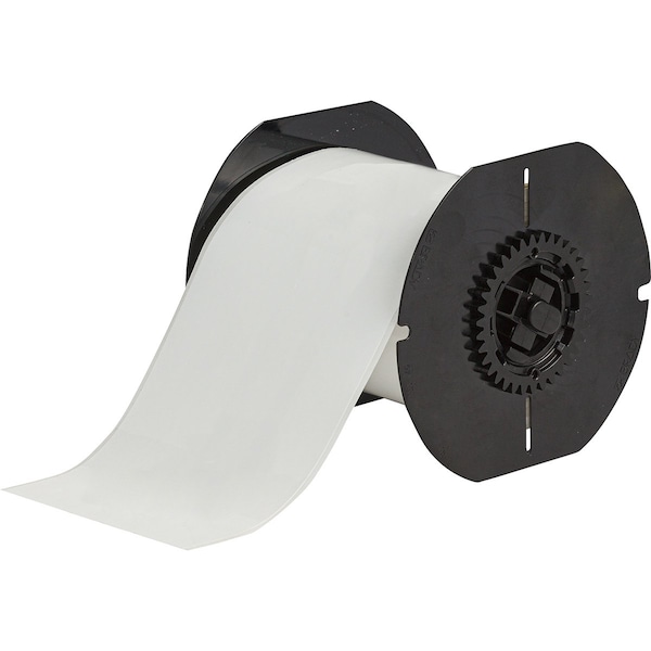 Brady B33 Continuous Weather Resistant Outdoor Polyester Labels 4 in W x 100 ft L WT - B33C-4000-8591-WT