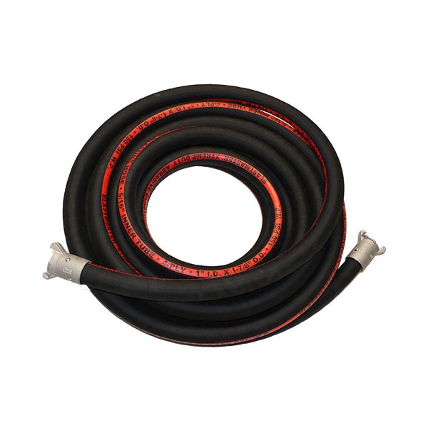 Marco 1" ID Aluminum Coupled Blastmaster Xtreme-Duty Blasting Hose - 50' - 10BH100XAC