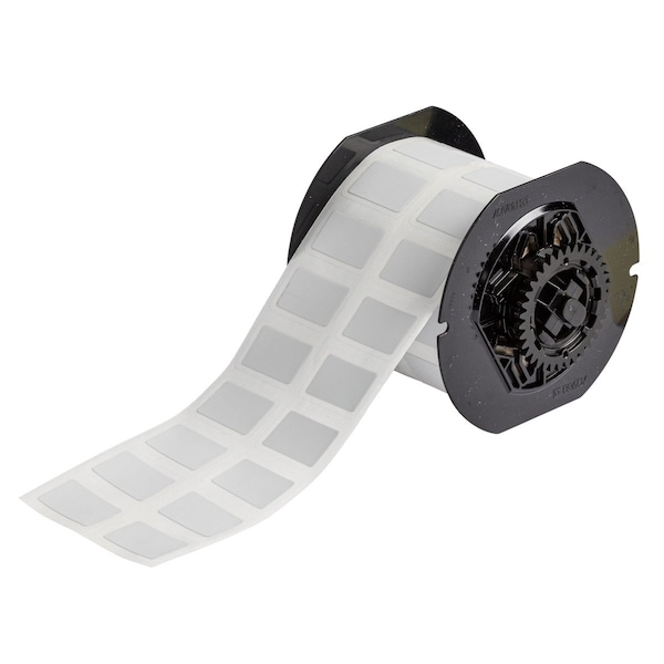 Brady B33 PermaShield Metallized Polyester Lbl 1 in H x 2 in W Light Gray 700/RL - B33-23-428