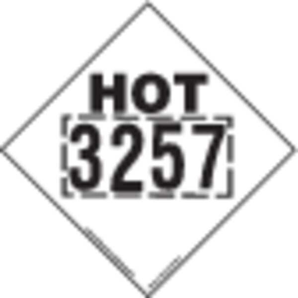 Labelmaster Hot 3257 Marking, Remove Plackard, PK25 - VRHOT3257