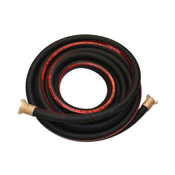 Marco 1-1/4" ID Brass Coupled Blastmaster Xtreme-Duty Blasting Hose - 50' - 10BH114XBC