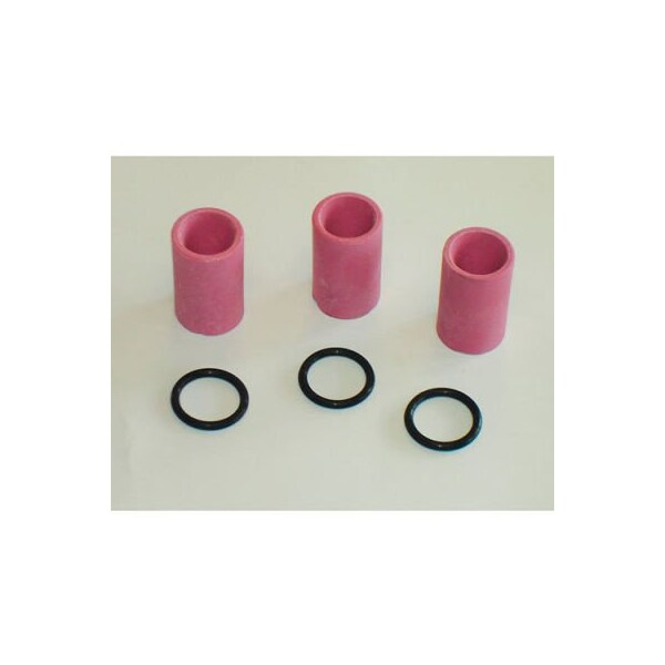 S And H Industries Allsource 41912 7Mm Ceramic Nozzle Kit / 3 Nozzles & Orings - 41912