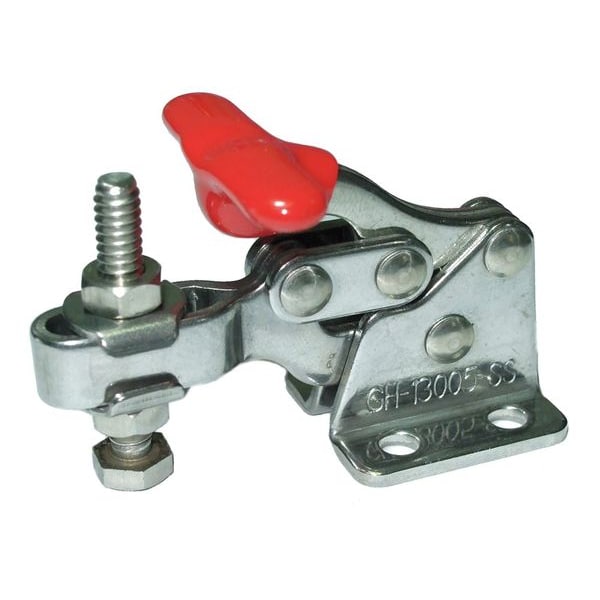 Zoro Select Toggle Clamp, Hold Down, 150 Lbs, SS - 13G551