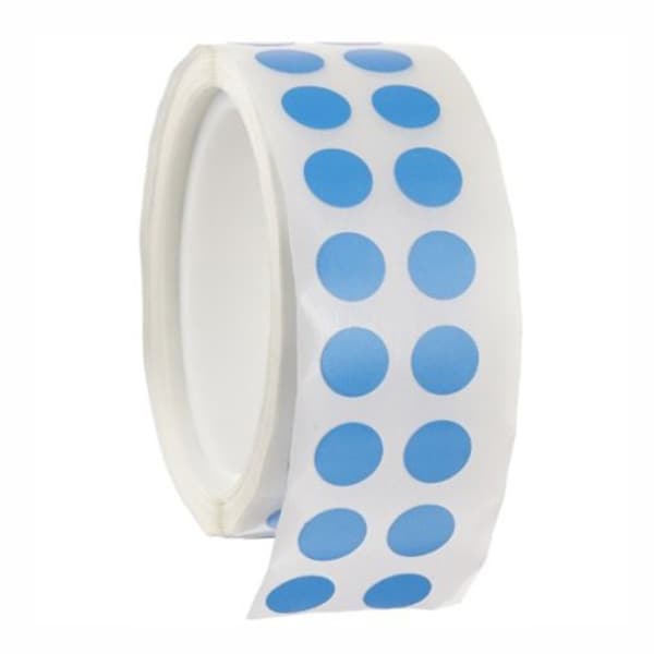 Diversified Biotech Tough-Spots, 1/2" Dia, Blue, 1000/pk, 1000PK - 247129B
