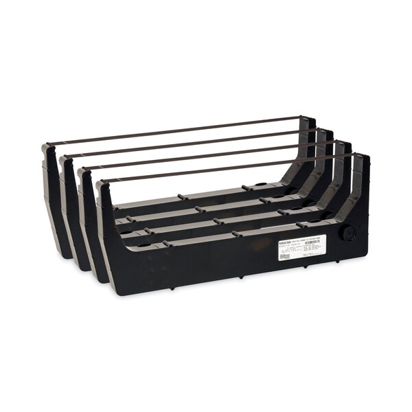 Tallygenicom Ribbon 255661402, Black, PK4 - 255661-402