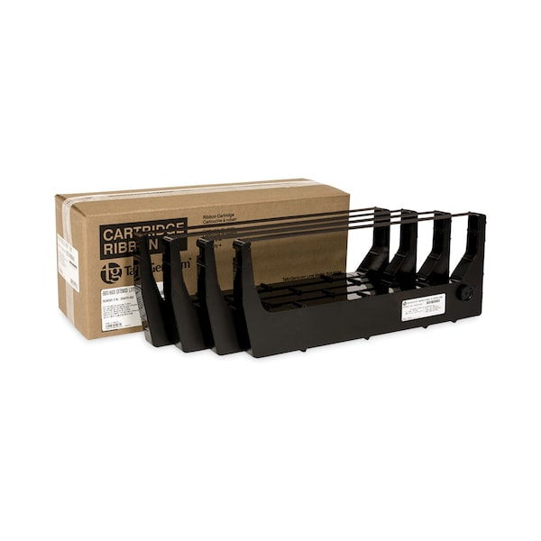 Tallygenicom Ribbon 255661402, Black, PK4 - 255661-402